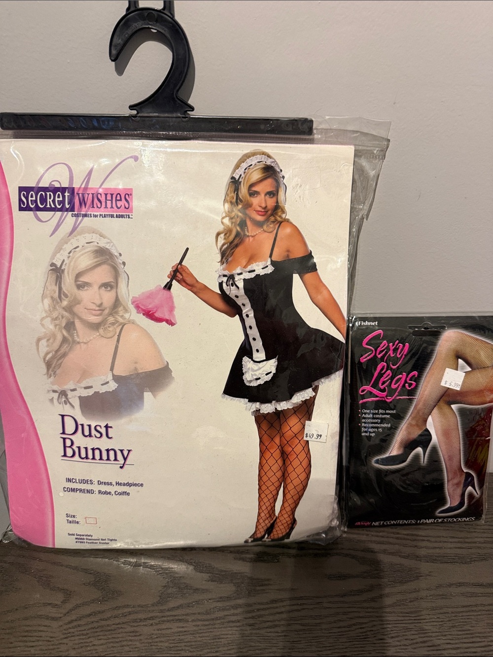 Rubie's Secret Wishes Dust Bunny Costume - Black & White